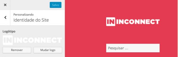 Logotipo no WordPress