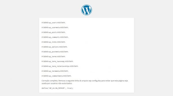 WordPress - Repair Tools