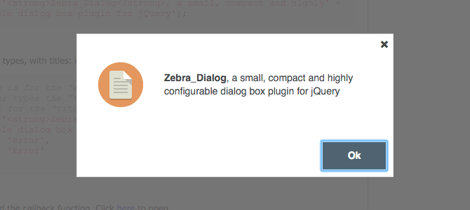 Modal jQuery