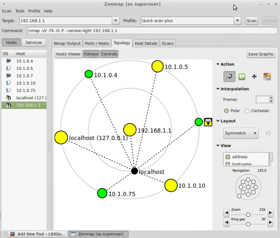 zenmap para Hackers