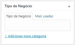 Nova Taxonomia no WordPress Post