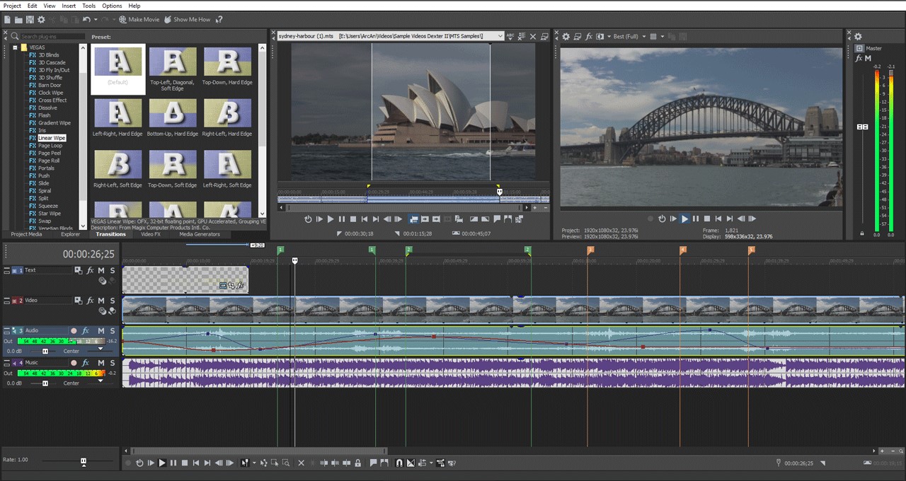 Sony vegas pro 15 vs sales adobe premiere