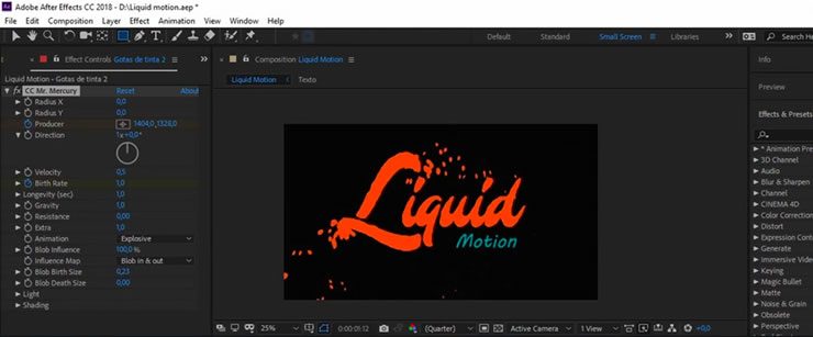 liquid motion