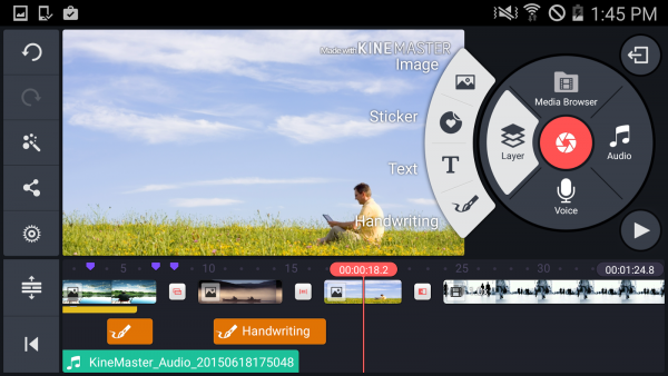 KineMaster - Aplicativos para edição de vídeos no celular
