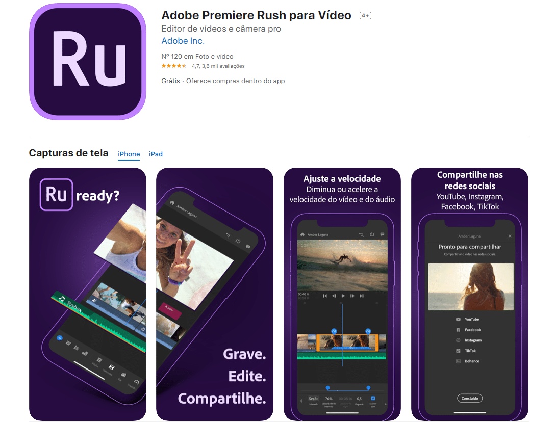 Adobe Premiere Rush